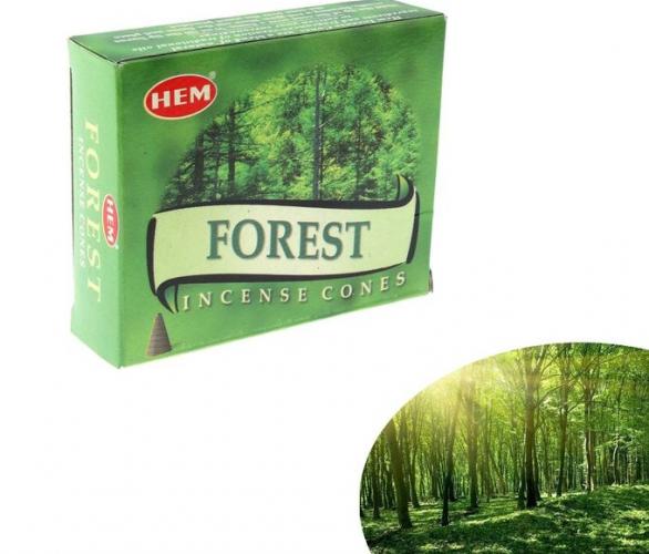 Благовония HEM Forest (Лес), 10 конусов