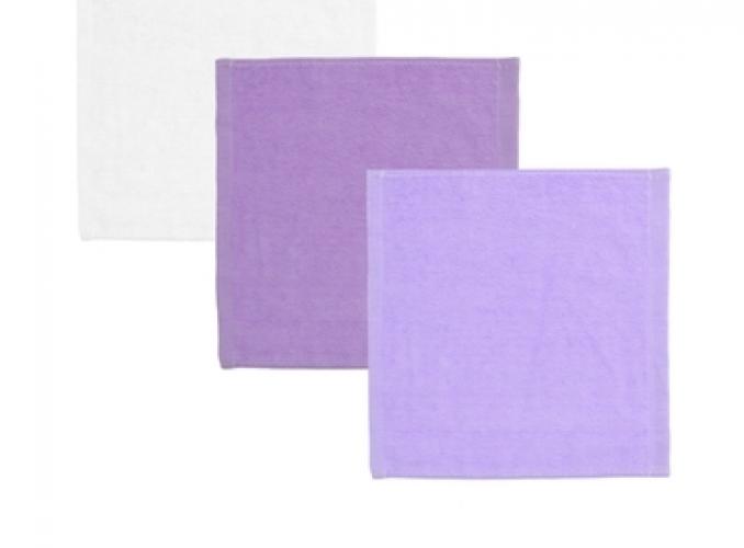 Набор полотенец Collorista Lily violet 30 х 30см - 3 шт.