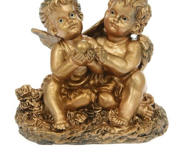 Статуэтка Ангел и Фея сидя малая, бронза