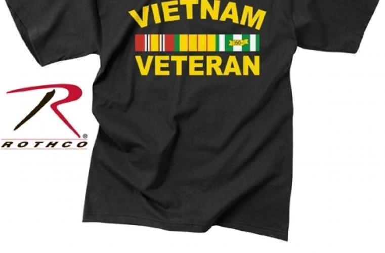 Черная футболка VIETNAM VETERAN  ― Тел 8-495-741-86-12 Бронза скульптуры вазы  подарки, статуэтки, пепельницы, лопатки для обуви, ключницы, шкатулки для украшений, кувшины и многое другое EMAIL a7418612@yandex.ru