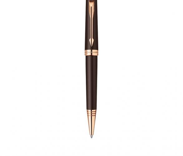 Ручка шариковая Parker Premier Soft K560 (1876397) Brown PGT (M) чернила: черный