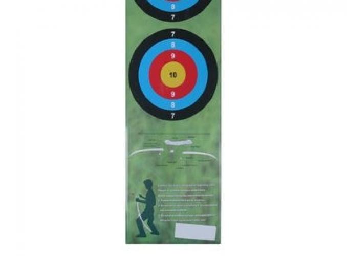 Лук детский классический Олимпик Юниор сапфир 9кг (полочка, прицел, крага, 3 стрелы)