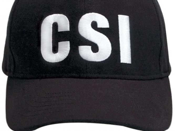 Черная бейсболка CSI  ― Тел 8-495-741-86-12 Бронза скульптуры вазы  подарки, статуэтки, пепельницы, лопатки для обуви, ключницы, шкатулки для украшений, кувшины и многое другое EMAIL a7418612@yandex.ru