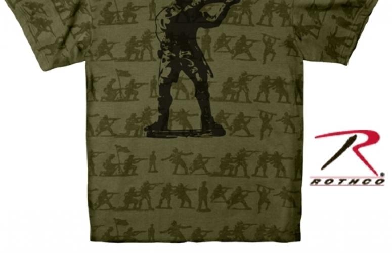 Винтажная футболка SOLDIER SILHOUETTE  ― Тел 8-495-741-86-12 Бронза скульптуры вазы  подарки, статуэтки, пепельницы, лопатки для обуви, ключницы, шкатулки для украшений, кувшины и многое другое EMAIL a7418612@yandex.ru