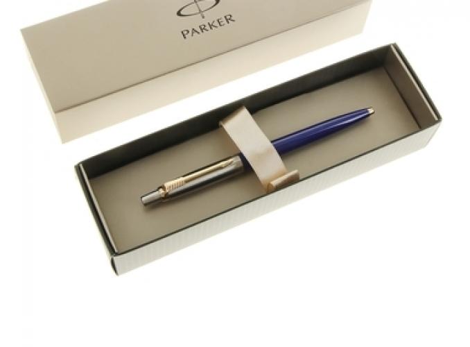 Ручка шариковая Parker Jotter Blue GT F, синие чернила