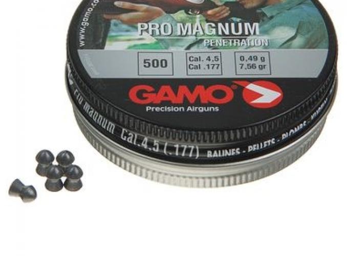 Пули пневм. Gamo Pro-Magnum, кал. 4,5 мм. (500 шт.), шт