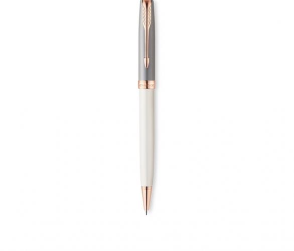 Ручка шариковая Parker Sonnet K533 Subtle Pearl &amp; Grey (1930482) (M) чернила: черный