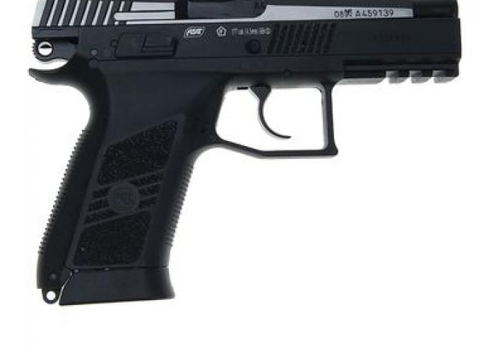 Пистолет пневматический ASG CZ 75D P-07 DUTY DT, двухцветный, 4,5 мм