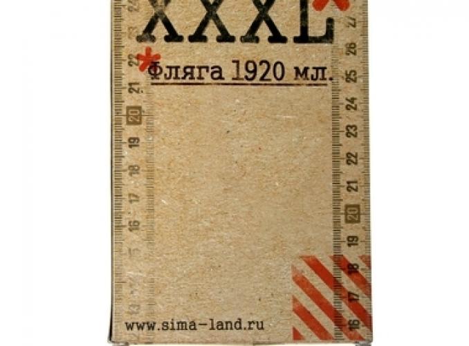 Фляжка Русскому мужику на 1 глоток 1920 мл