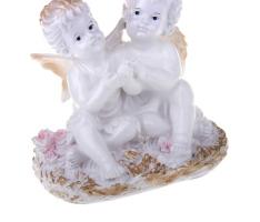 Статуэтка Ангел и Фея сидя малая белый