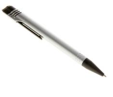 Ручка шариковая автоматическая Лого hi-tech корпус серыйс черной вставкой стержень синий