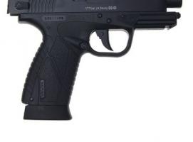 Пистолет пневматический ASG BERSA BR9CC, металл черный (20 ш/полуавт/тонкий), 2,1 Дж, 4,5 мм   14879