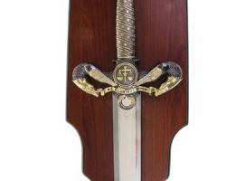 Сувенирное изделие меч на планшете «Правосудие» эмблема весы 102,5х21х4,5