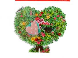Сувенир-сердце с валентинками Дерево