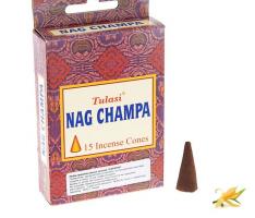 Благовония Sarathi, Nag Champa Наг Чампа , 15 конусов