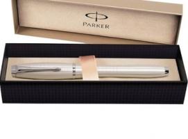 Ручка 5й пишущ/узел Parker Urban Premium F504Pearl Metal Chiselled Fblack