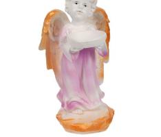 Статуэтка Ангел с чашей стоя, цветной
