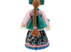 Сувенирная кукла Маргарита в традиц. праздничном костюме, к. 18 -н. 19 в. Русь