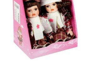 Кукла коллекционная Слава и Таня набор 2 шт