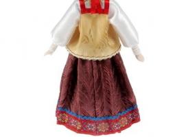 Сувенирная кукла Инна в стилизованном русском костюме