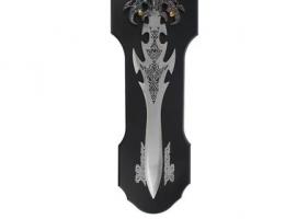 Сувенирное изделие меч на планшете на гарде монстр-палач