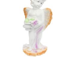 Статуэтка Ангел с фруктами белый