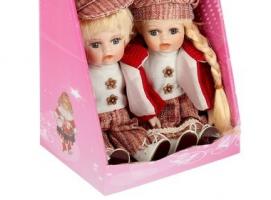 Кукла коллекционная Степа и Стеша набор 2 шт