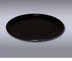 Подсвечник тарелка 76 мм черный муар