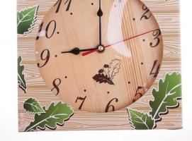 Часы для предбанника деревянные