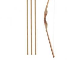 Игрушка «Лук», 2 стрелы, деревянный