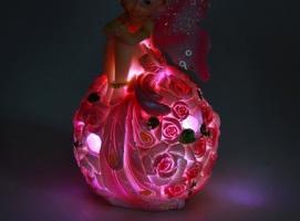 Светильник Смущённая фея розовый