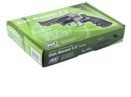 Револьвер страйкбольный  Dan Wesson 2,5 Black (17175) CO2, калибр  6мм