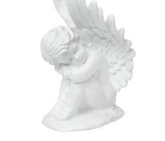 Статуэтка Грустный ангел белая