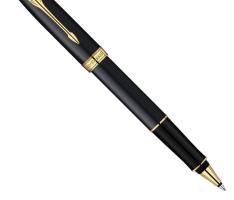 Ручка роллер Parker Sonnet T528 (S0817970) MattBlack GT (F) чернила: черный
