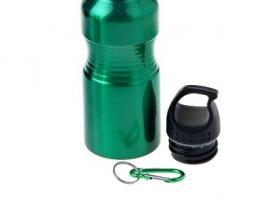 Фляжка-бутылка с карабином 750 мл, цвета МИКС
