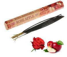 Благовония HEM Apple-Rose (Яблоко-роза), шестигранник, 20 палочек