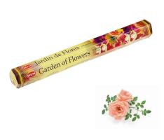 Благовония HEM Garden of Flowers (Цветочный сад), шестигранник, 20 палочек