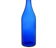 Бутыль Литр 9х32 см, 1 л., синяя