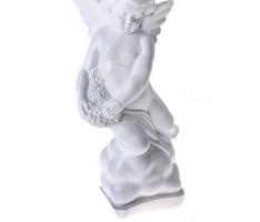 Статуэтка Ангел на облаке большая, белая