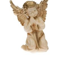 Статуэтка Ангел с крыльями бежевый