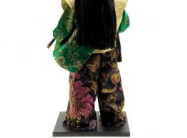 Кукла коллекционная Самурай в кимоно и с повязкой