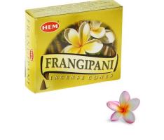 Благовония конус HEM Frangipani Плюмерия 10 штук в упаковке