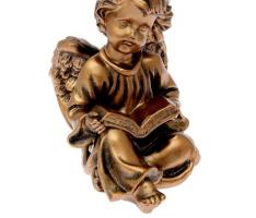 Статуэтка Ангел читающий бронза