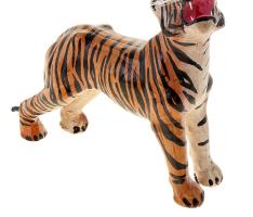 Сувенир Тигр, обтянутый кожей