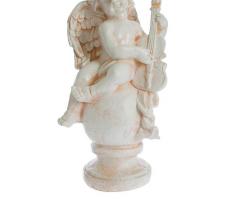 Сувенир Ангел со скрипкой бежевый