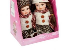 Кукла коллекционная Ксюша и Паша набор 2 шт