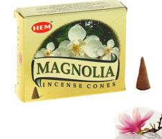 Благовония HEM Magnolia (Магнолия), 10 конусов