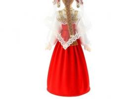 Сувенирная кукла Елена в традиционном праздничном костюме. Россия