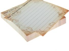 Набор Для ведения семейной бухгалтерии блок для записей 150 листов и ручка