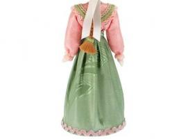 Сувенирная кукла Девушка в зеленом платье Россия